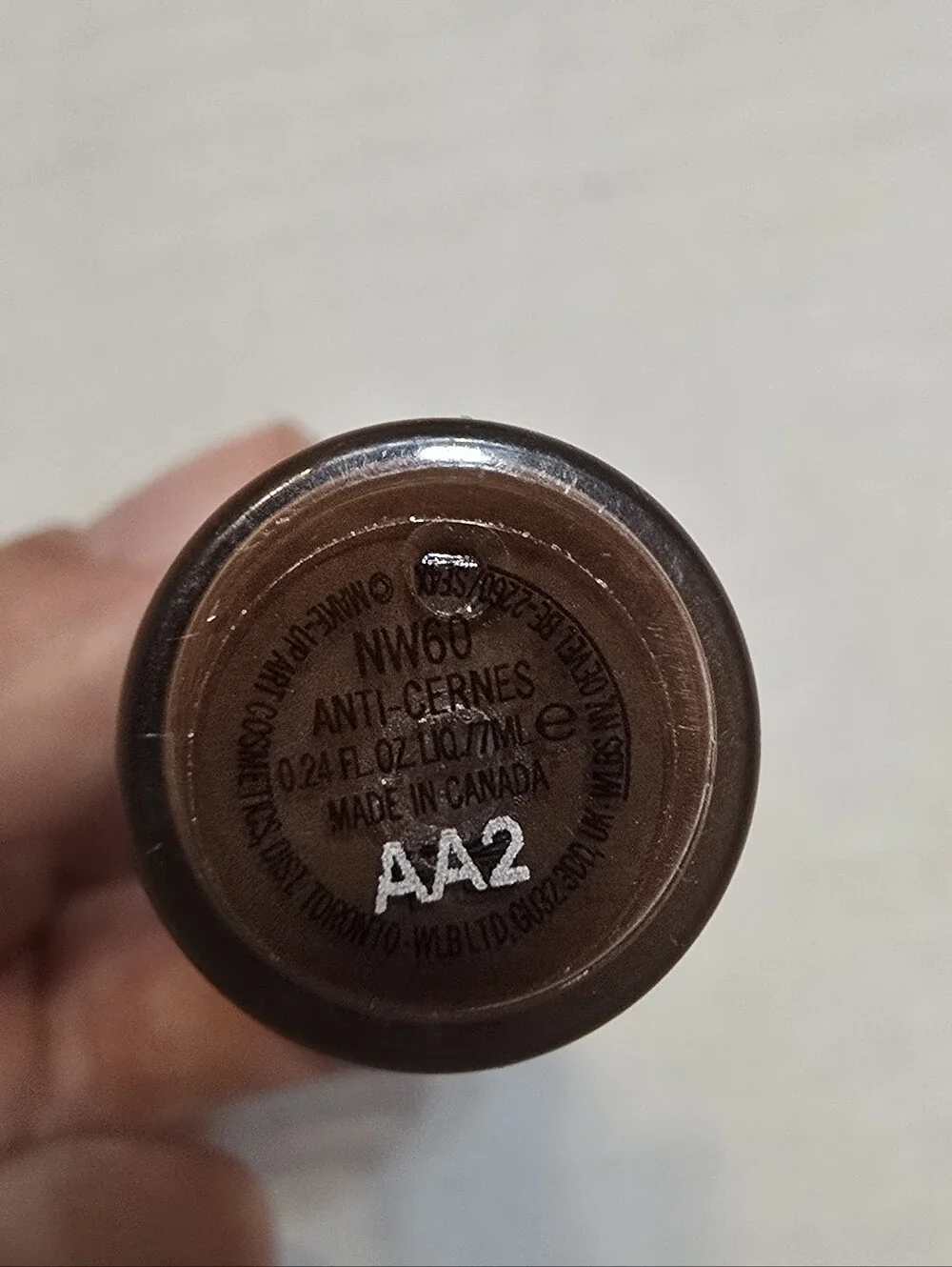 MAC Cosmetics Studio Fix 24HR Wear Smooth Concealer NW 60 MSRP $37